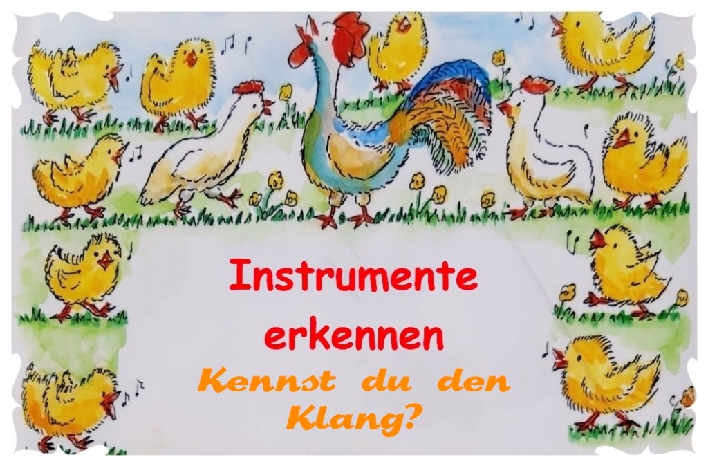 Instrumente erkennen – Mitmach-Videostunde Nr. 1 & Nr. 2