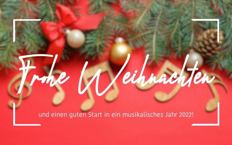 Musi-Kuss Weihnachtsgrüße