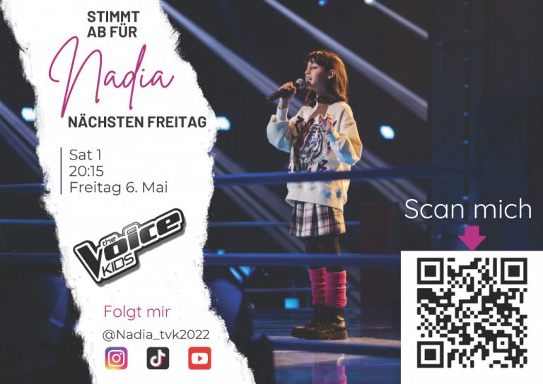 Musi-Kuss-Schülerin im Finale bei The Voice Kids 2022