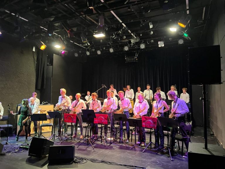 Musi-Kuss-Bigband beim Göttinger Jazzfestival