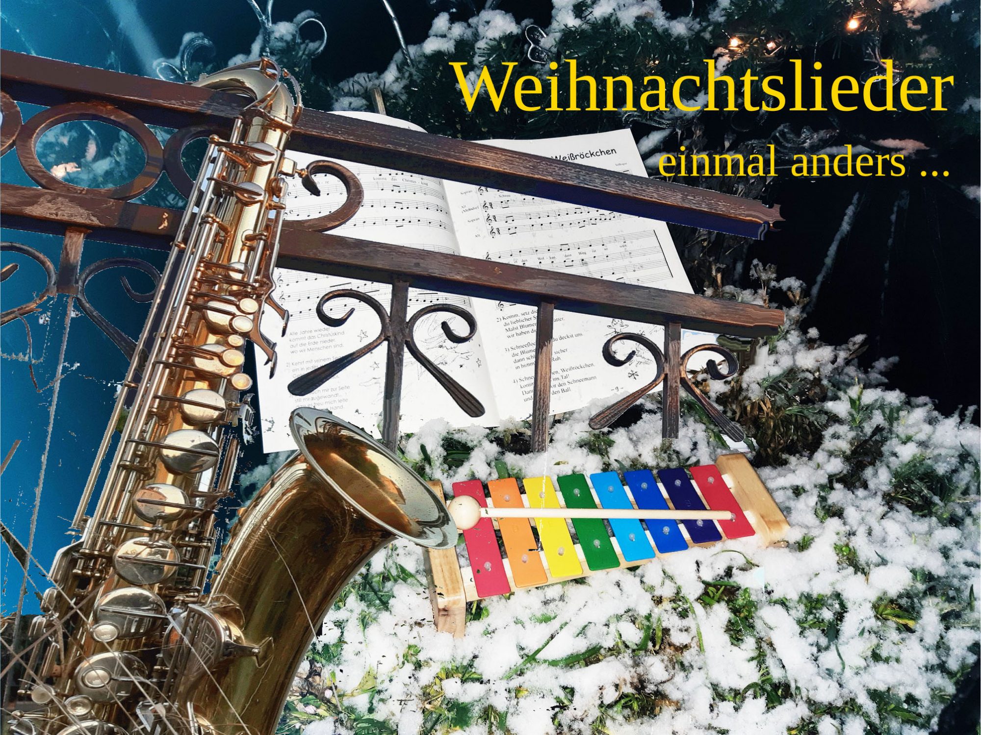 Ein Adventsgeschenk für Groß und Klein, von Anfänger bis Könner
Kommt und singt mit uns traditionelle und neue, fetzige Weihnachtslieder - oder traditionelle Weihnachtslieder fetzig gespielt!
"Bringt, Flöten, Geigen, Gitarren mit, Halleluja.." oder wie heißt das in dem schwungvollen Weihnachtslied, in dem immer wieder "Susani" gesungen wird?
Ja, wirklich! Bringt eure Instrumente mit! Außer Klavier, das ist bei uns vorhanden. (Also: Ihr könnt euren Steinway zu Hause lassen. Passt sowieso schlecht in die Musiktasche!) Allle anderen Instrumente bitte mitbringen!
Wir bieten euch vier Termine an, jeweils Freitag um 18.00 Uhr:
6. Nov, 12. Nov, 19. Nov. und 26. Nov. Dann kann der Advent starten und ihr habt neue Ideen, ihn musikalisch zu gestalten.
Wo? Im Studio Christian Möller , Reinhäuser Landstraße 55, 1. OG.
Und die Kosten?
Wir haben es ernst gemeint: Dies ist ein Geschenk an euch und kostet nichts.
Nur um eins bitten wir: Bitte meldet euch an, damit wir besser planen können.
0551-704973.
Wir freuen uns auf euch und auf tolle Musik!
